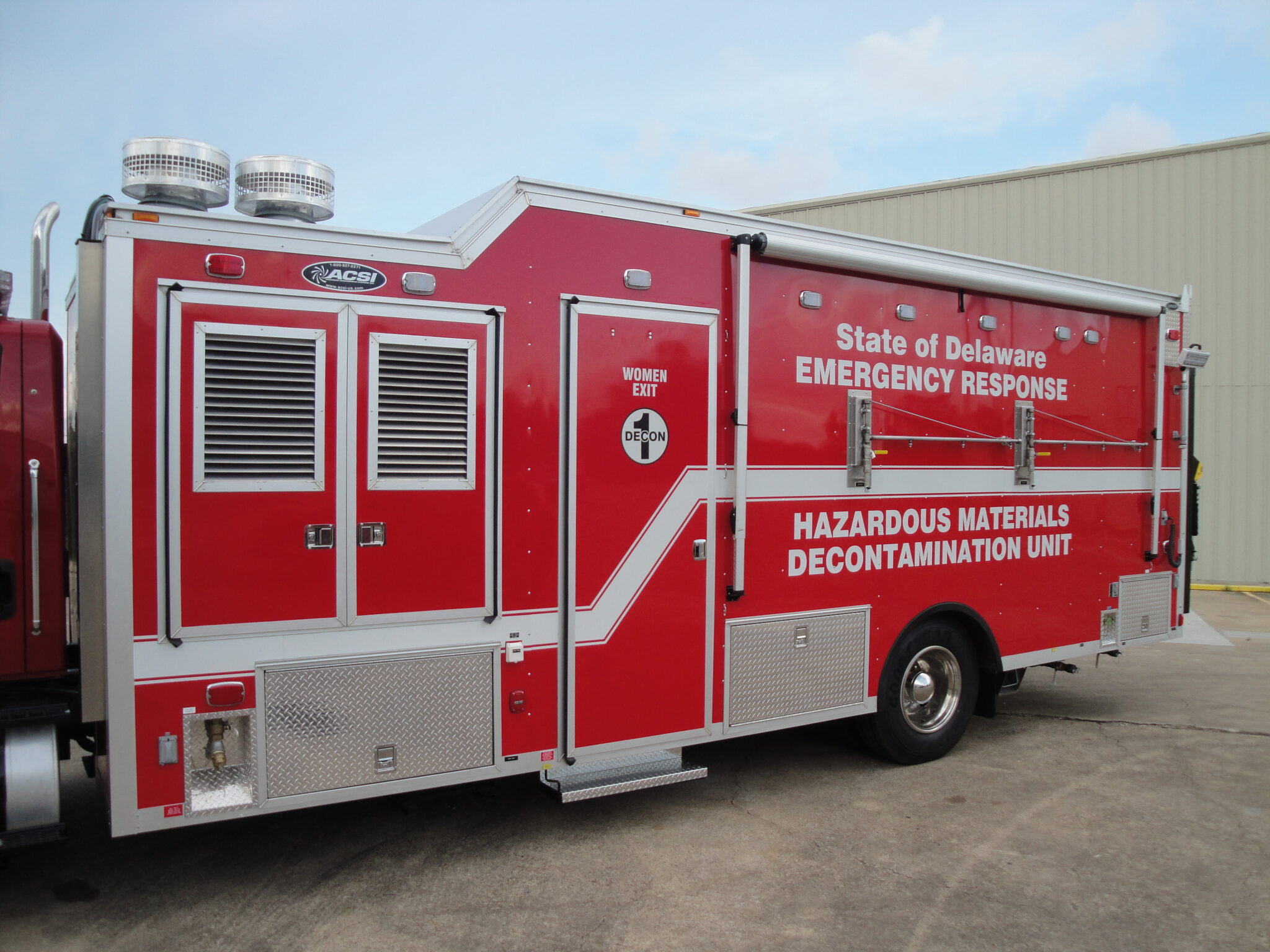 Mass Casualty Decon Trucks Advanced Containment Systems