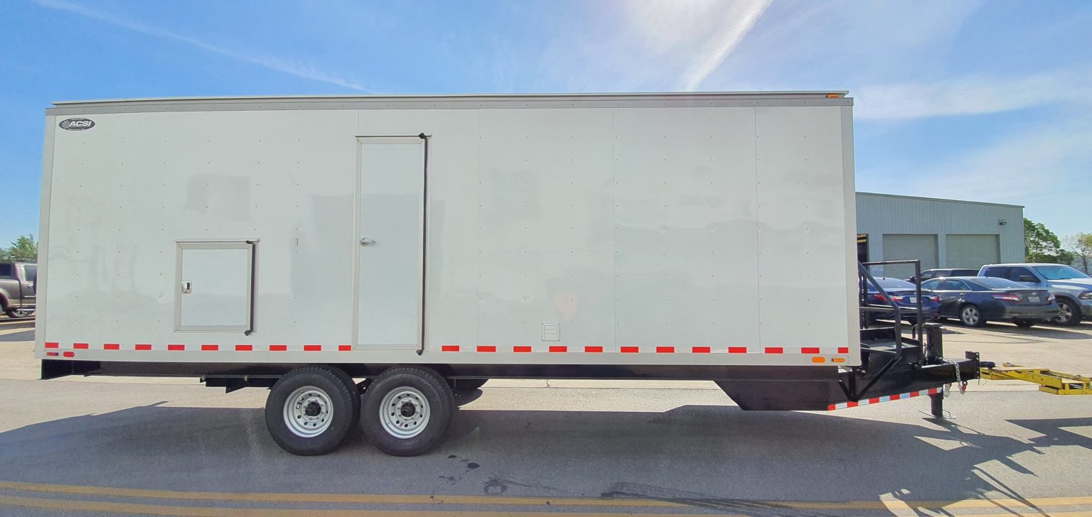 Powerful and ready to use Decontamination Trailers Advanced